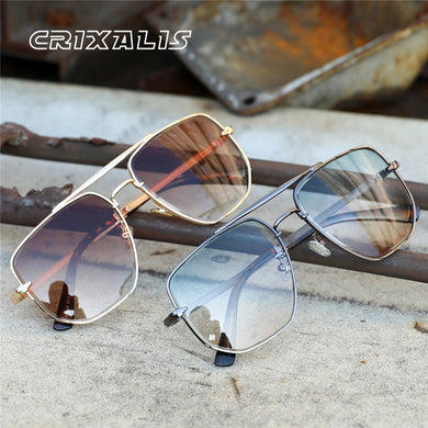 CRIXALIS Pilot Polarized Sunglasses For Men Metal Anti Glare Driving Sun Glasses Male Trending Products Shades Women