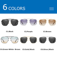 Load image into Gallery viewer, CRIXALIS Pilot Polarized Sunglasses For Men Metal Anti Glare Driving Sun Glasses Male Trending Products Shades Women