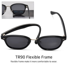 Load image into Gallery viewer, CRIXALIS Polarized Sunglasses Women Oval TR90 Vintage Anti Glare Driving Sun Glasses Men 2023 Shades Male UV400 zonnebril dames