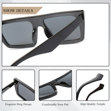 Load image into Gallery viewer, CRIXALIS Rectangle Sunglasses Women 2023 Trend Flat Top Sun Glasses Ladies Retro Shades Female UV400 zonnebril dames