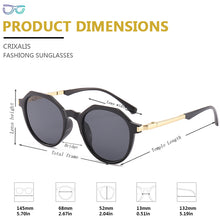 Load image into Gallery viewer, CRIXALIS Retro Round Sunglasses Men Women  Brand Designer Sun Glasses Ladies Anti-Glare Shades UV400 zonnebril dames