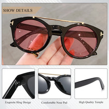 Load image into Gallery viewer, CRIXALIS Retro Round Sunglasses Women Double Beam Design Sun Glasses For Female Vintage Anti Glare Driving Shades Lady UV400