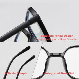 Round Blue Light Blocking Computer Glasses Women Men Ultralight Fashion Optical Myopia Eyeglasses Frames Female UV400