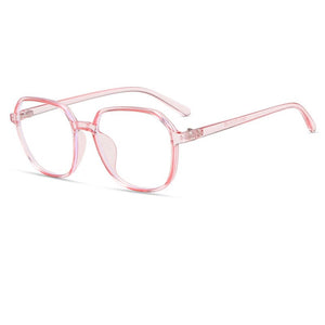 Round Blue Light Blocking Computer Glasses Women Men Ultralight Fashion Optical Myopia Eyeglasses Frames Female UV400