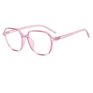 Round Blue Light Blocking Computer Glasses Women Men Ultralight Fashion Optical Myopia Eyeglasses Frames Female UV400
