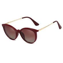 Carica l&#39;immagine nel visualizzatore di Gallery, CRIXALIS Round Magnetic Clip-on Trend Polarized Sunglasses For Women 2023  Optical Computer Glasses Frames Ladies UV400