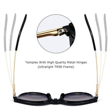 Carica l&#39;immagine nel visualizzatore di Gallery, CRIXALIS Round Magnetic Clip-on Trend Polarized Sunglasses For Women 2023  Optical Computer Glasses Frames Ladies UV400
