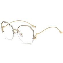 Load image into Gallery viewer, CRIXALIS Round Rimless Sun Glasses Female Decorative Gradient Sunglasses Women Anti Glare Lady lentes de sol mujer UV400