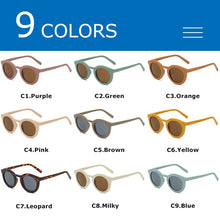 Load image into Gallery viewer, CRIXALIS Round Sunglasses Female  Brand 2023 Trend Women Sun Glasses UV400 Anti-glare Korean Style Shades Ladies