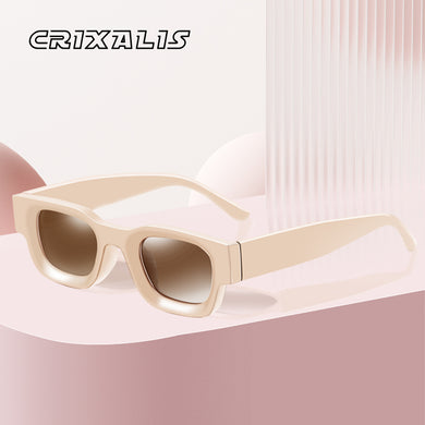 CRIXALIS Small Rectangle Polarized Sunglasses Women Brand Designer Sun Glasses For Ladies Shades Female Eyewear Anti-glare UV400