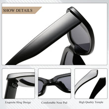 Load image into Gallery viewer, CRIXALIS Small Rectangle Sunglasses Women Anti Glare Driving Sun Glasses Female Square Retro Shades Ladies UV400