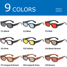 Load image into Gallery viewer, CRIXALIS Small Rectangle Sunglasses Women Anti Glare Driving Sun Glasses Female Square Retro Shades Ladies UV400