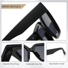 Load image into Gallery viewer, CRIXALIS Square Sunglasses Women 2023 Trend Gradient Design Sun Glasses Female Retro Shades Ladies UV400 zonnebril dames