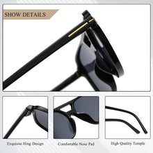 Load image into Gallery viewer, CRIXALIS Square Women&#39;s Sunglasses  Brand Design 2023 Summer Oversize Sun Glasses Female lentes de sol mujer UV400