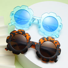 Load image into Gallery viewer, CRIXALIS Sunglasses For Children Round Flower Sun Glasses Girls Boys Baby Shades Eyeglass Petal Eyewear UV400
