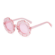 Load image into Gallery viewer, CRIXALIS Sunglasses For Children Round Flower Sun Glasses Girls Boys Baby Shades Eyeglass Petal Eyewear UV400