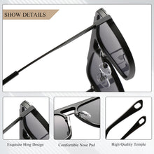 Load image into Gallery viewer, CRIXALIS Vintage Sunglasses For Men Retro Anti Glare Driving Sun Glasses Male Square Shades UV400 zonnebril heren