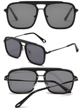 Load image into Gallery viewer, CRIXALIS Vintage Sunglasses For Men Retro Anti Glare Driving Sun Glasses Male Square Shades UV400 zonnebril heren