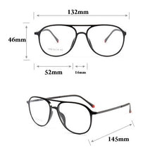 Load image into Gallery viewer, CUBOJUE (6.2g) Tungsten Eyeglasses Frame Men Women Ultra-light Foldable Eye Glasses Frames Male myopia aviation Vision Sight