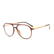 Load image into Gallery viewer, CUBOJUE (6.2g) Tungsten Eyeglasses Frame Men Women Ultra-light Foldable Eye Glasses Frames Male myopia aviation Vision Sight