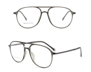 CUBOJUE (6.2g) Tungsten Eyeglasses Frame Men Women Ultra-light Foldable Eye Glasses Frames Male myopia aviation Vision Sight