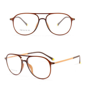 CUBOJUE (6.2g) Tungsten Eyeglasses Frame Men Women Ultra-light Foldable Eye Glasses Frames Male myopia aviation Vision Sight