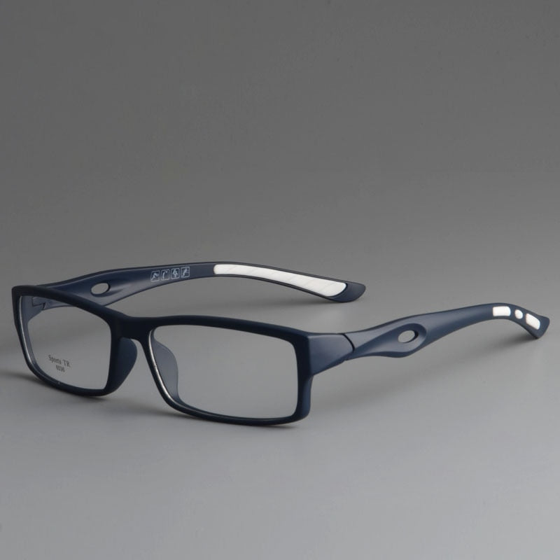 CUBOJUE Sports Glasses Frame Men TR90 Eyeglasses Man Ultra-light Prescription Spectacles for Male Style Optic Eyewear