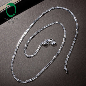 Ladies 18kt White Gold Chain Necklace 18 About 45cm Wholesales