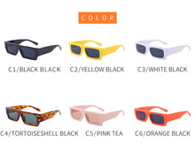 Load image into Gallery viewer, Candy Color Small Square Sunglasses Rectangle Men Shades UV400  Glasses Eyewear Oculos De Sol Sunglasses