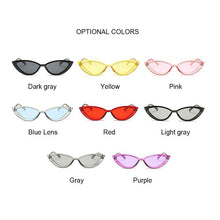 Load image into Gallery viewer, Candy Colors Sunglasses For Women Cat Eye Sun Glasses Brand Designer Female Eyewear Cool UV400 Gafas De Sol