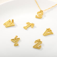 Carica l&#39;immagine nel visualizzatore di Gallery, Capital Letter Initial Necklace For Women Stainless Steel Gold A-Z Alphabet Pendant Necklace Jewelry Christmas Gift Bijoux Femme