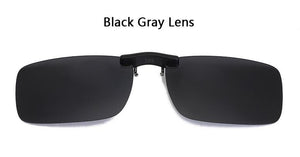 Car Driver Goggles Clip On Polarized Dark Glasses for Driving Fishing Women Men Myopia Reading Glasses Flip Up Sunglasses Lens