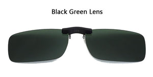 Car Driver Goggles Clip On Polarized Dark Glasses for Driving Fishing Women Men Myopia Reading Glasses Flip Up Sunglasses Lens