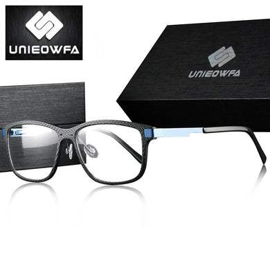 Carbon Fiber Prescription Glasses Frame Men Myopia Optical Eyeglasses Full Frame Clear Transparent Spectacles Eyewear Frame New