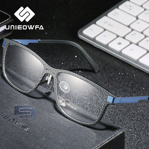 Carbon Fiber Prescription Glasses Frame Men Myopia Optical Eyeglasses Full Frame Clear Transparent Spectacles Eyewear Frame New