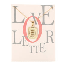 Load image into Gallery viewer, Card Fashion Brand Series 26 English Letters Alphabet Pendant Necklace For Women Men Jewelry Wholesale