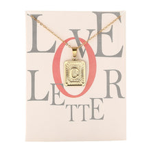 Load image into Gallery viewer, Card Fashion Brand Series 26 English Letters Alphabet Pendant Necklace For Women Men Jewelry Wholesale