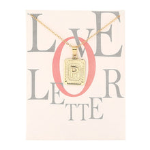 Load image into Gallery viewer, Card Fashion Brand Series 26 English Letters Alphabet Pendant Necklace For Women Men Jewelry Wholesale