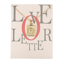 Load image into Gallery viewer, Card Fashion Brand Series 26 English Letters Alphabet Pendant Necklace For Women Men Jewelry Wholesale