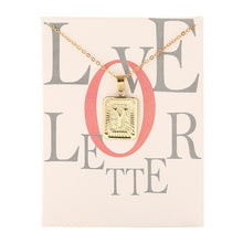 Load image into Gallery viewer, Card Fashion Brand Series 26 English Letters Alphabet Pendant Necklace For Women Men Jewelry Wholesale