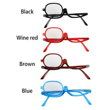 Load image into Gallery viewer, Care Unilateral Middle-aged and Elderly Single Frame Presbyopia Eyeglasses Folding Reading Glasses Makeup Glasses