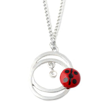 Load image into Gallery viewer, Cartoon Miraculous Ladybug Lover Necklaces Cat Noir Pendants Heart Best Friends Letter Logo for women men friends Gift jewelry