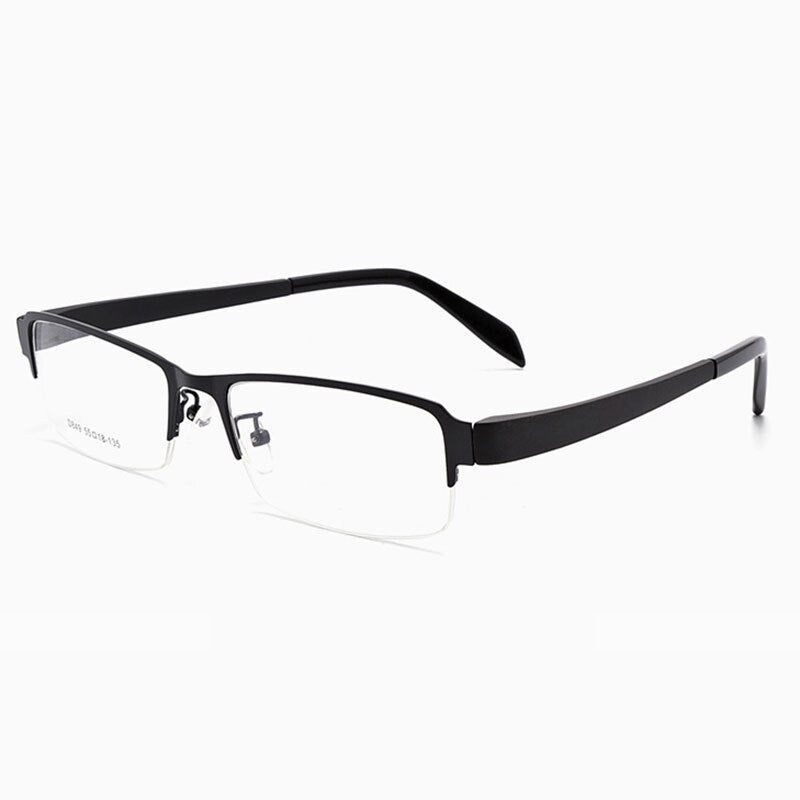 Casual And Comfortable Business Men Style Alloy Frame Glasses Half Rim And Full Rim Optional