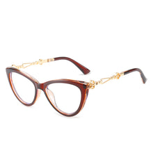 Load image into Gallery viewer, Cat Eye Amber Blue Light Blocking Glasses Summer  Designer Glasses UV400 Prescription Glasses Oculos De Grau Feminino