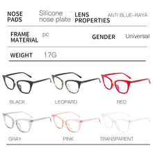 Load image into Gallery viewer, Cat Eye Amber Frames   Designer Glasses UV400 Prescription Glasses Unisex Trend Glasses For Women