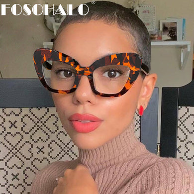 Cat Eye Anti Blue Light Blocking Glasses Optical Glasses Women Men Computer Glasses Reading Prescription Spectacle Frames Unisex