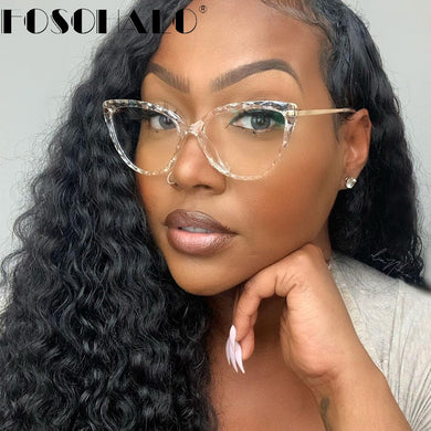 Cat Eye Anti Blue Light Blocking Glasses Optical Glasses Women Men Computer Glasses Reading Prescription Spectacle Frames Unisex