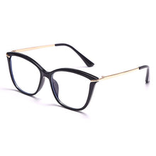 Load image into Gallery viewer, Cat Eye Anti Blue Light Blocking Optical Eyebrow Glasses Frames Men Women TR90 Spring Leg Computer Eyeglasses Shades