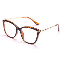Load image into Gallery viewer, Cat Eye Anti Blue Light Blocking Optical Eyebrow Glasses Frames Men Women TR90 Spring Leg Computer Eyeglasses Shades