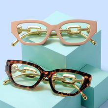 Carica l&#39;immagine nel visualizzatore di Gallery, Cat Eye Anti Blue Light Blocking Optical Frame Glasses Women Brand Design Computer Glasses Men Eyewear Spectacle Frames